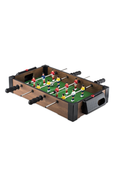 Mini baby foot avec une balle