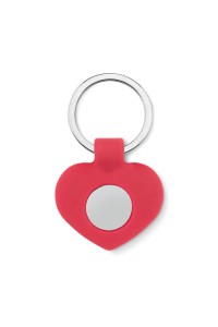 Porte clés cœur avec jeton