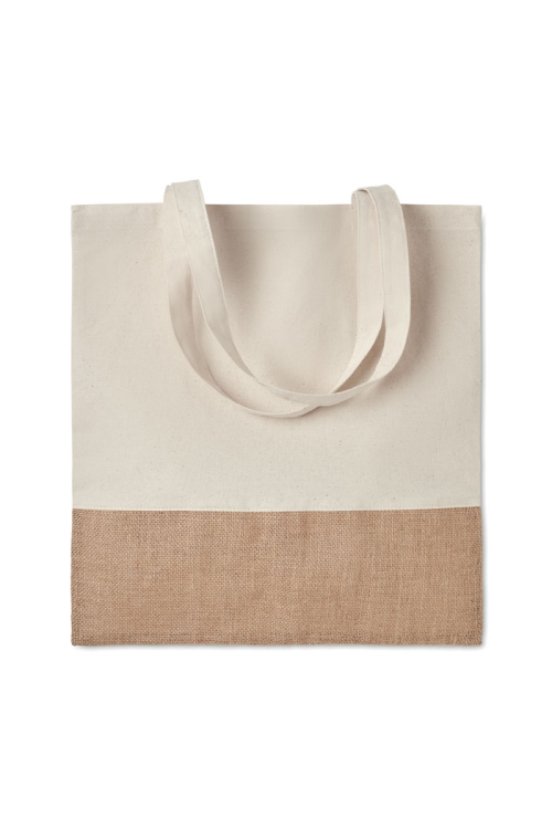 Sac à provisions avec jute.