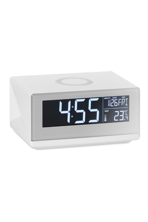 Horloge LED et chargeur sans fil