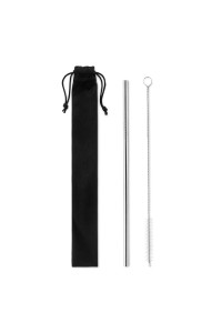 Paille et brossettes en acier.