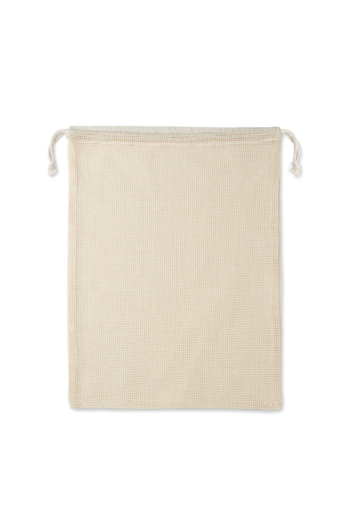 Sac réutilisable filet coton