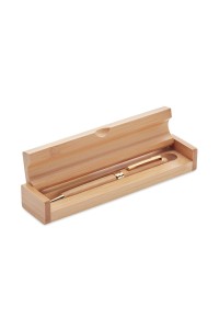 Stylo bille coffret bambou