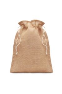 Petit sac cadeau en jute