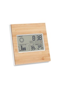 Station météo finition bambou