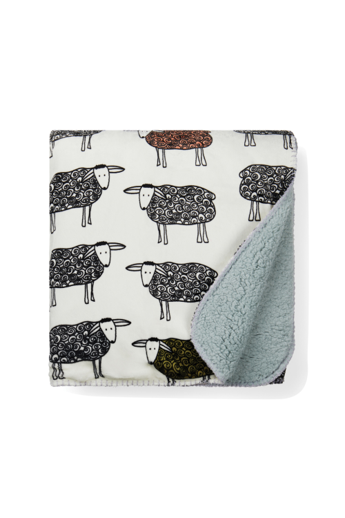 VINGA Plaid sherpa en rPET Sheep