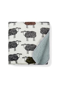 VINGA Plaid sherpa en rPET Sheep