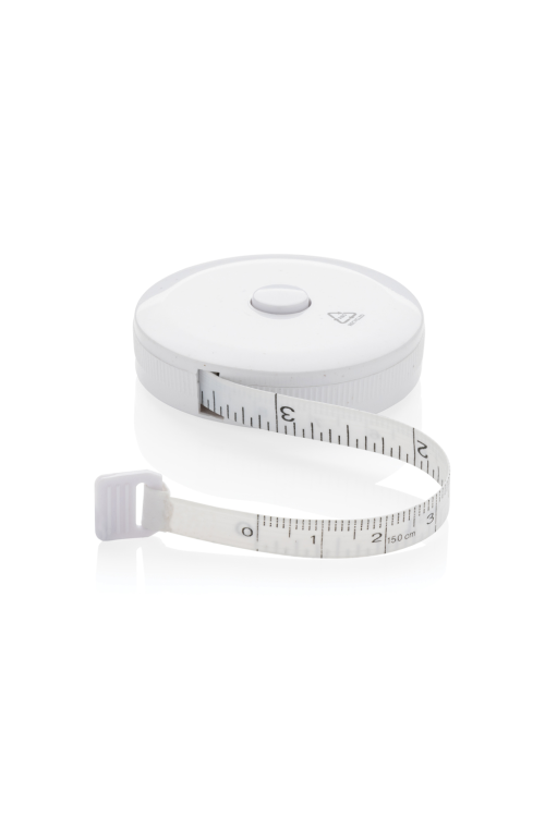 Mètre ruban de tailleur en plastique recyclé RCS