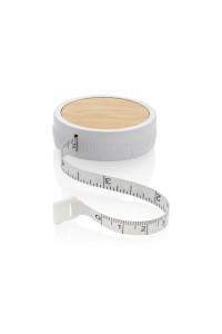 Mètre ruban de tailleur en plastique recyclé RCS et bambou