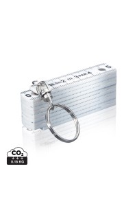 Mini règle pliable porte-clés