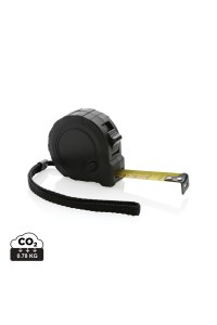 Mètre 3M/16 mm en plastique recyclé RCS avec bouton d'arrêt