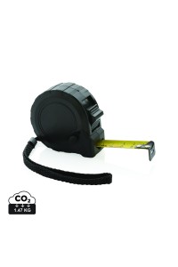 Mètre 5M/19mm en plastique recyclé RCS avec bouton d'arrêt