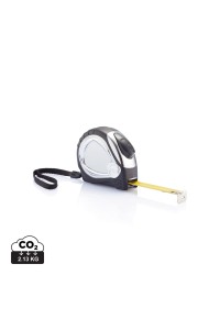 Mètre ruban automatique finition chromée