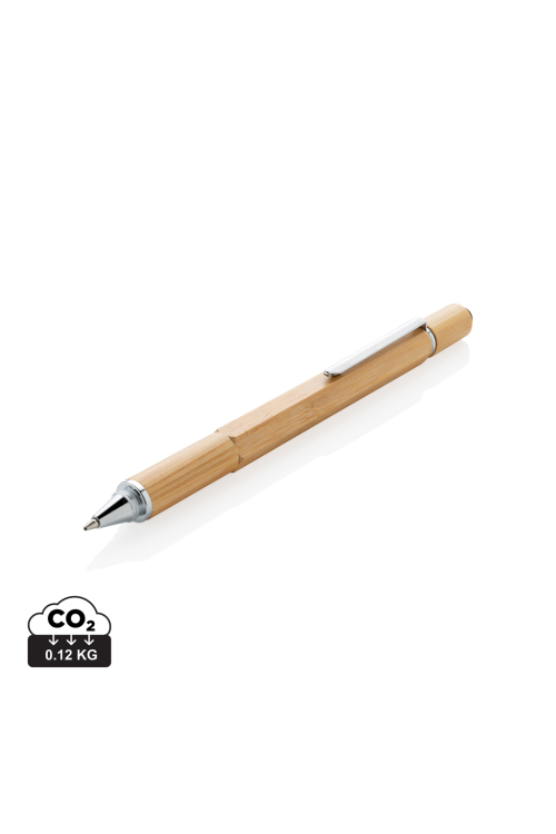 Boîte à outils 5 en 1 en bambou