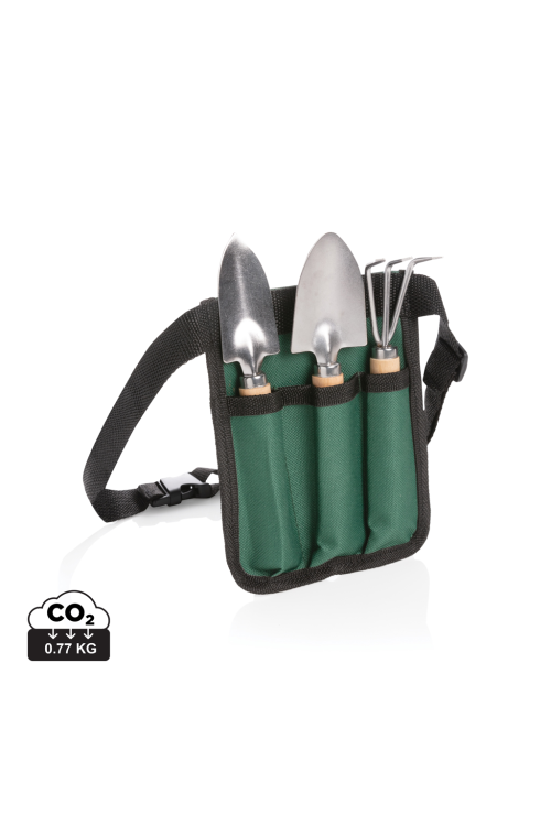 Set de 3 outils de jardin en bois