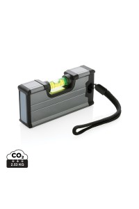 Règle de poche avec niveau et aimant