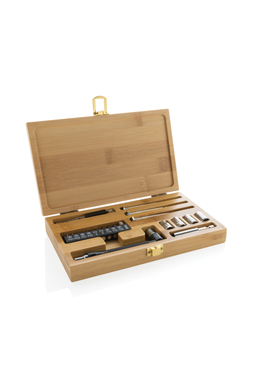 Ensemble d'outils en bambou 21 pièces Carvine