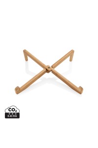 Support ordinateur portable en bambou