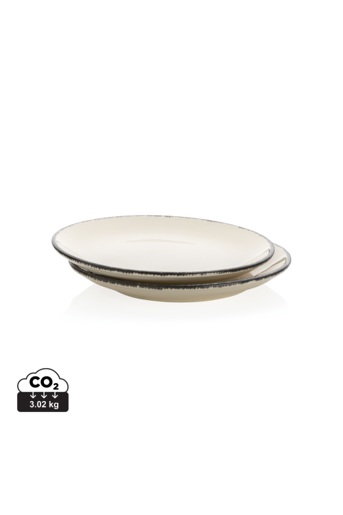 Set de 2 assiettes 28cm Ukiyo