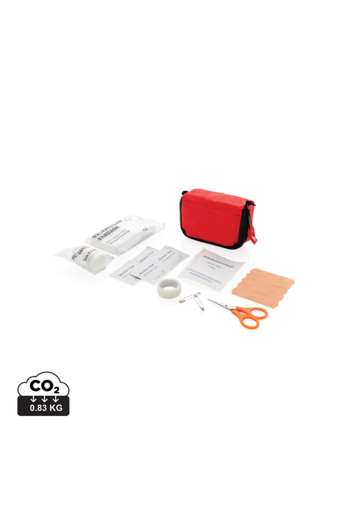 Set de premiers secours dans une pochette