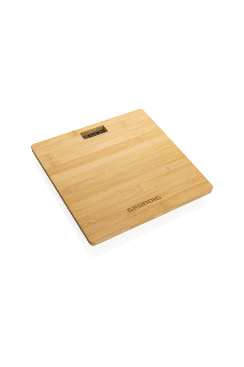 Pèse-personne numérique en bambou Grundig