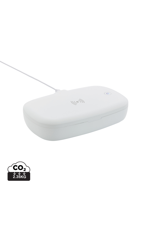 Boîte de stérilisation UV-C avec chargeur sans fil 5W