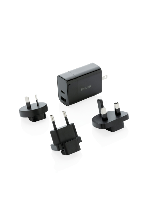 Chargeur USB de Voyage Philips, USB 30W Ultra Rapide