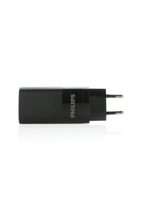 Chargeur mural USB 3 ports PD ultra-rapide Philips 65 W