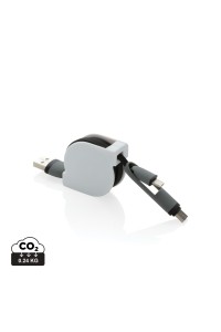 Câble rétractable 3 en 1