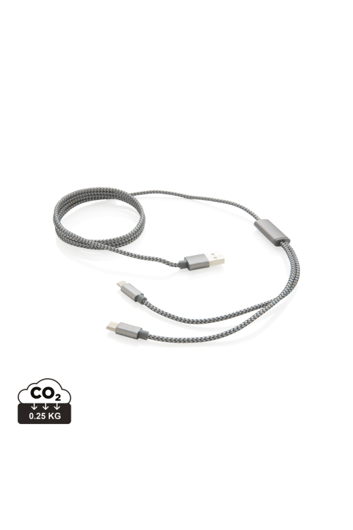 Câble tressé 3 en 1