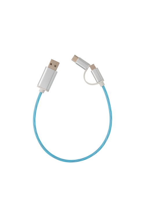 Câble lumineux 3 en 1