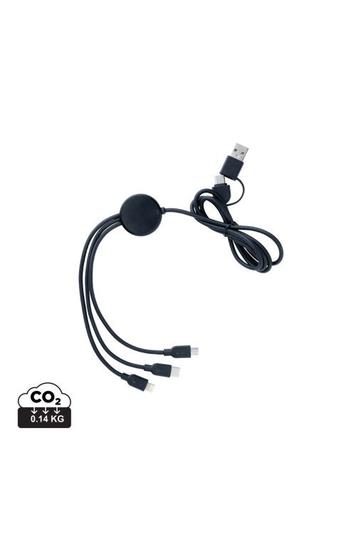 Câble 6 en 1 en TPE et plastique recyclé RCS