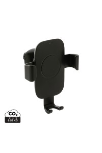 Support voiture avec chargeur 10W en plastique recyclé RCS