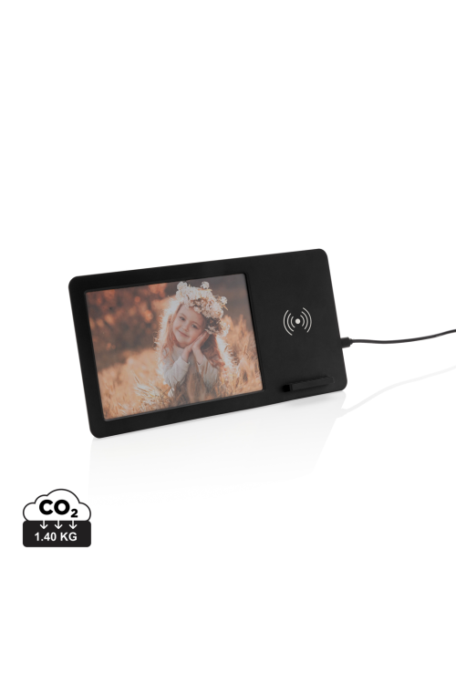Cadre photo avec chargeur sans fil 5W