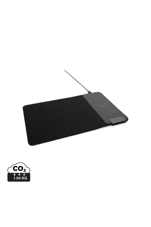 Tapis de souris avec ports USB et chargeur à induction 15W