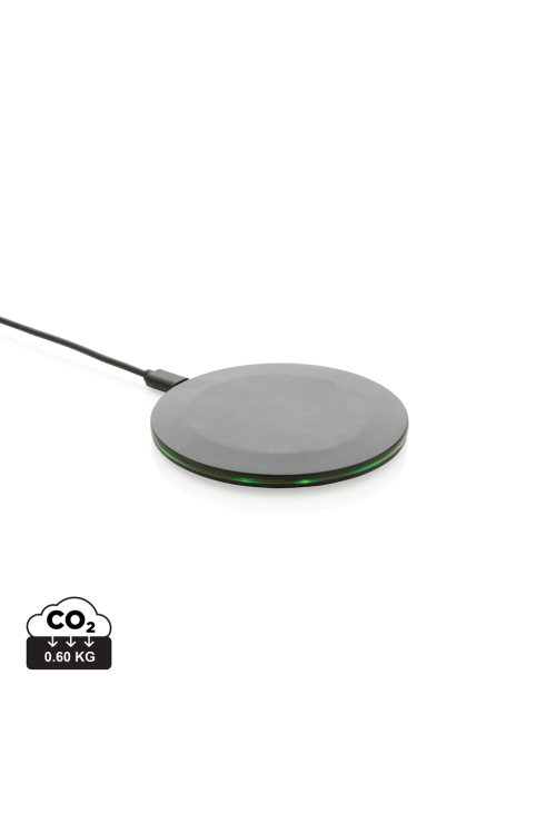 Chargeur rapide sans fil 15W en plastique recyclé RCS