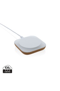 Chargeur 10W en plastique recyclé RCS et liège Oregon