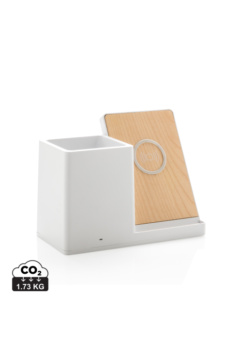 Chargeur à induction 5W avec porte-stylo Ontario