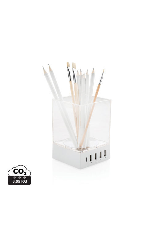 Porte-crayon chargeur USB