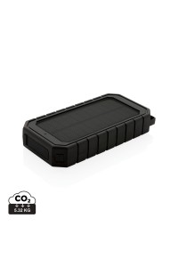 Powerbank solaire 10.000mAh et 10W en plastique recyclé RCS