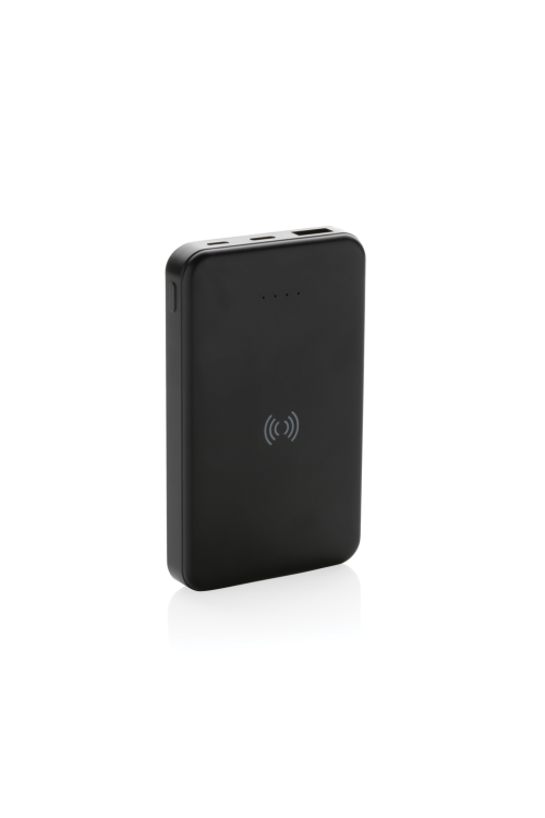 Powerbank 5000mAh avec induction 5W en plastique recyclé RCS