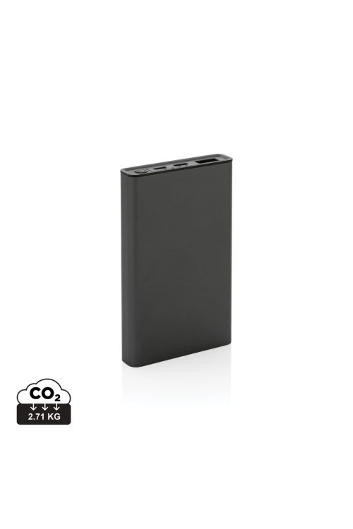 Powerbank 5000 mAh en aluminium recyclé Terra RCS