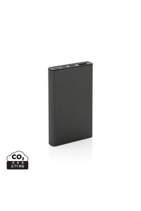 Powerbank 5000 mAh en aluminium recyclé Terra RCS