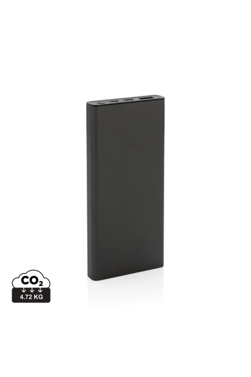 Powerbank 10.000 mAh et 18W en aluminium recyclé Terra RCS