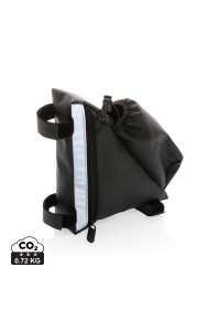 Sacoche réfléchissante pour vélo avec porte bouteille