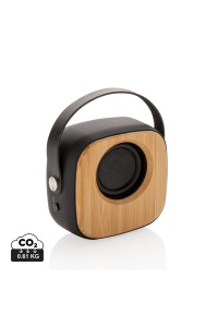 Enceinte fashion en bambou 3W