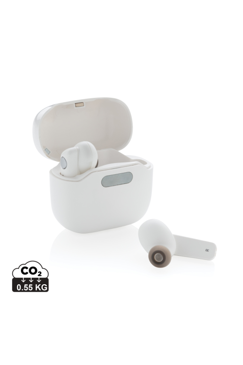 Ecouteurs TWS dans un boîtier de chargement et stérilisation