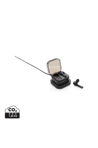 Ecouteurs sans fil TWS dans son boitier de charge