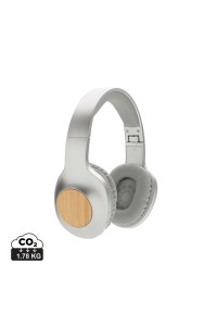 Casque audio en bambou Dakota