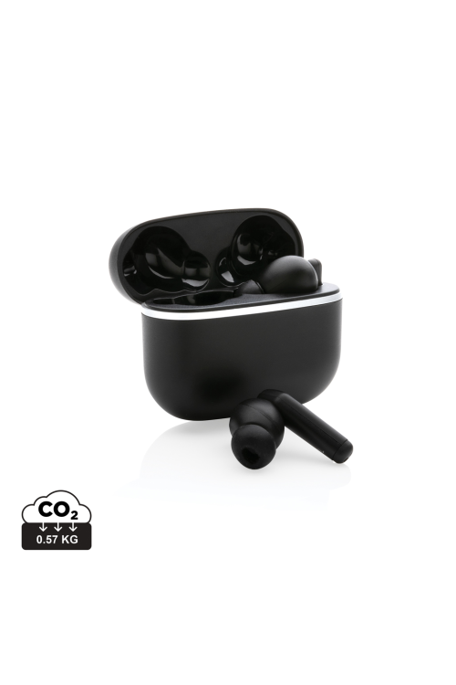 Écouteurs 2.0 TWS Swiss Peak en plastique recyclé RCS